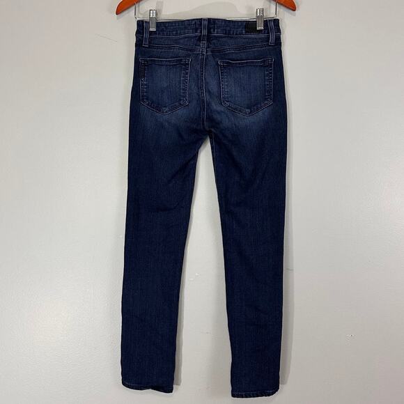 Paige Skyline Ankle Peg Skinny Mid Rise Transcend Everdeen Wash Jeans Sz 27 - Picture 4 of 11